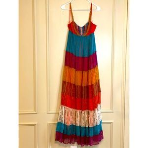 Free People Tiered Maxi Dress- Sz4